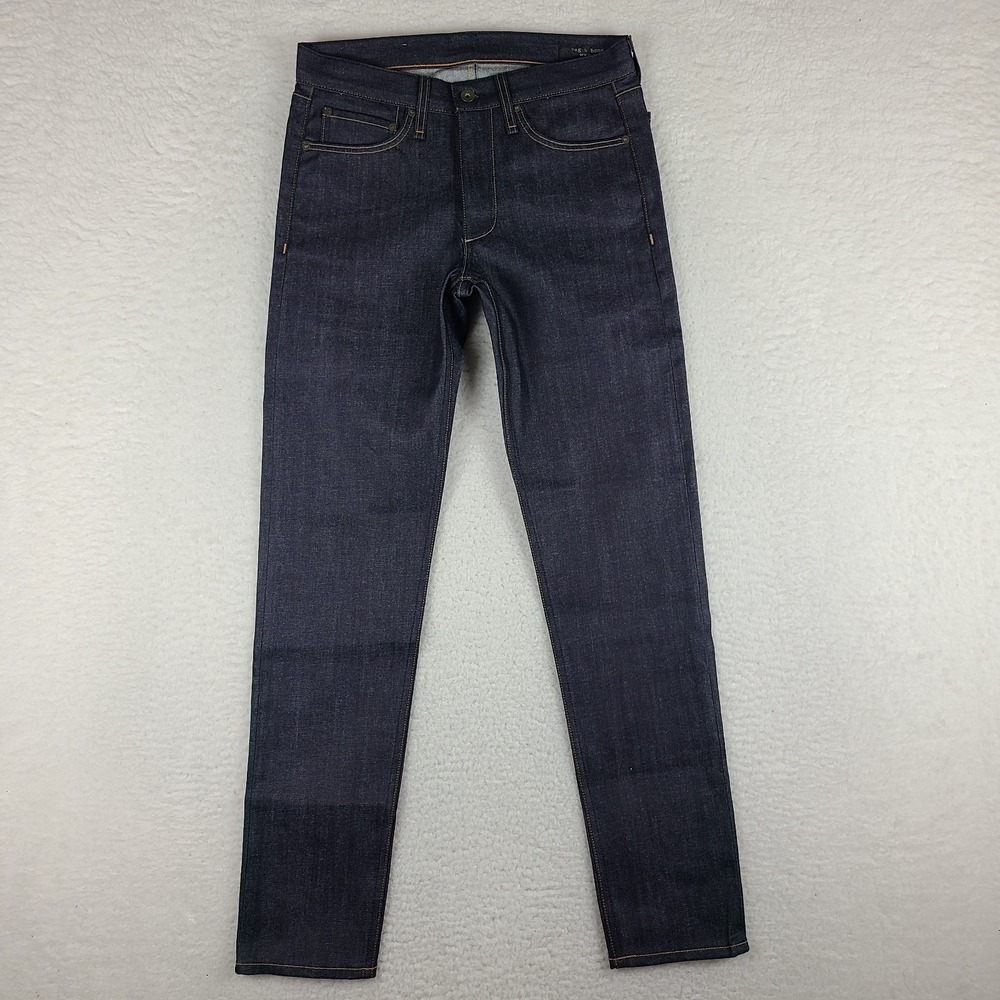 Rag & Bone Jeans‎ Mens 30x32 Blue Skinny Dark Wash Raw Denim